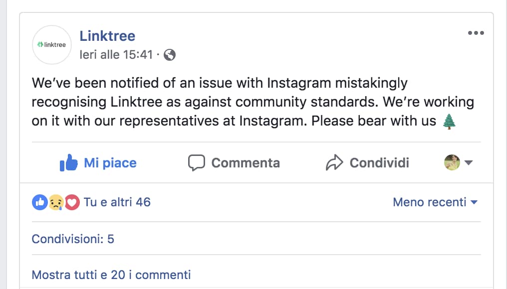 Linktree ha smesso di funzionare: ecco perché è importante avere una presenza online indipendente e di tua proprietà per il tuo business