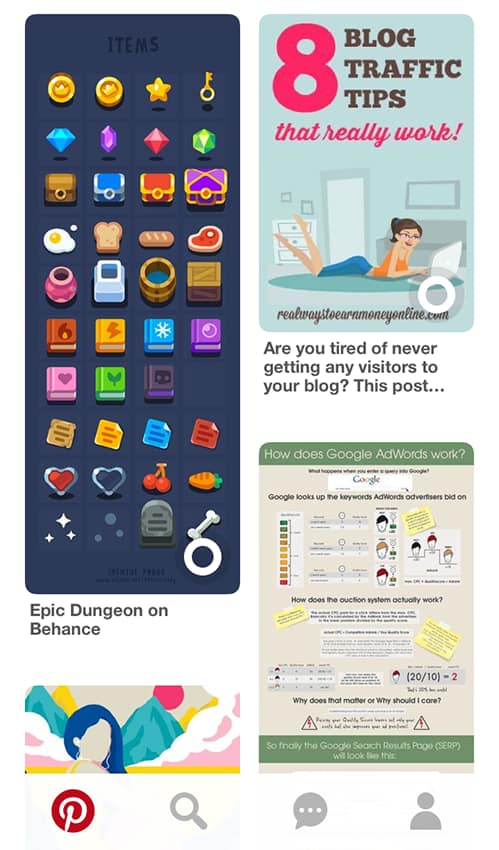 Bacheche e Pins di Pinterest per le aziende
