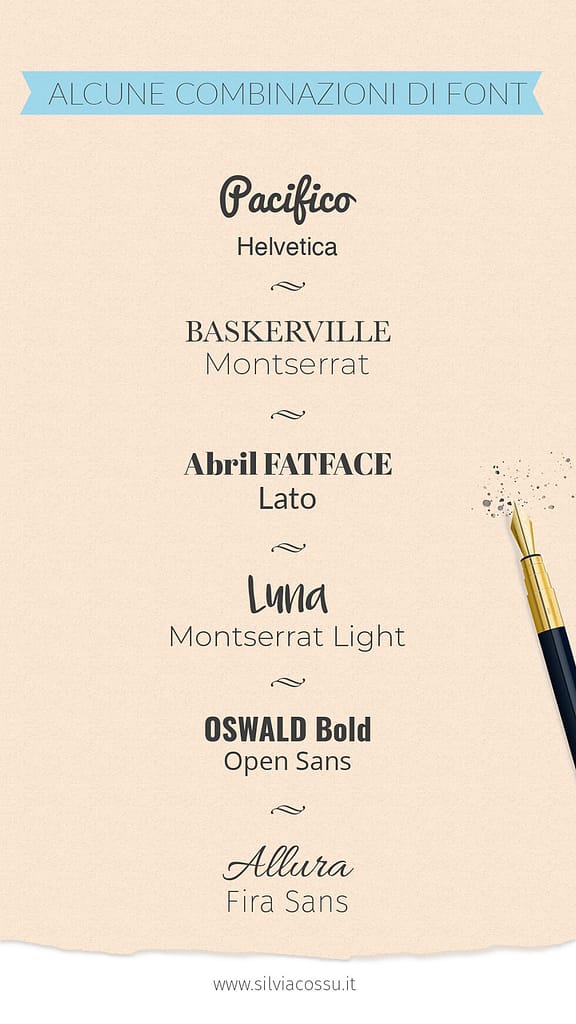 Combinare i font tra loro e accostarli in un progetto grafico: Silvia Cossu ti spiega come utilizzare i font in modo professionale
