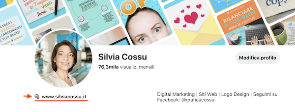 Verifica il tuo sito per completare il tuo account business su Pinterest! Avrai così anche i dati analitici relativi al traffico da Pinterest al tuo sito web.